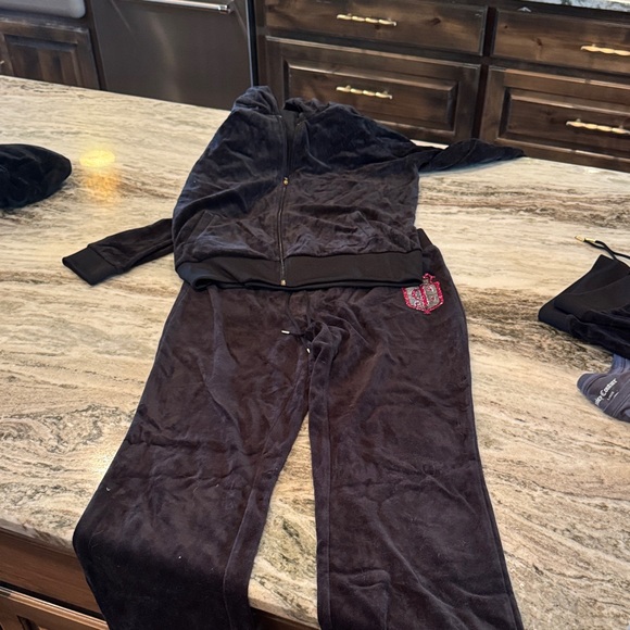 Bird by Juicy Couture Black Track Pants & Joggers - Picture 1 of 3